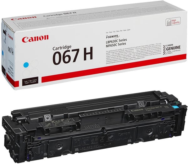 Canon 067H -laserfärgkassett, cyan