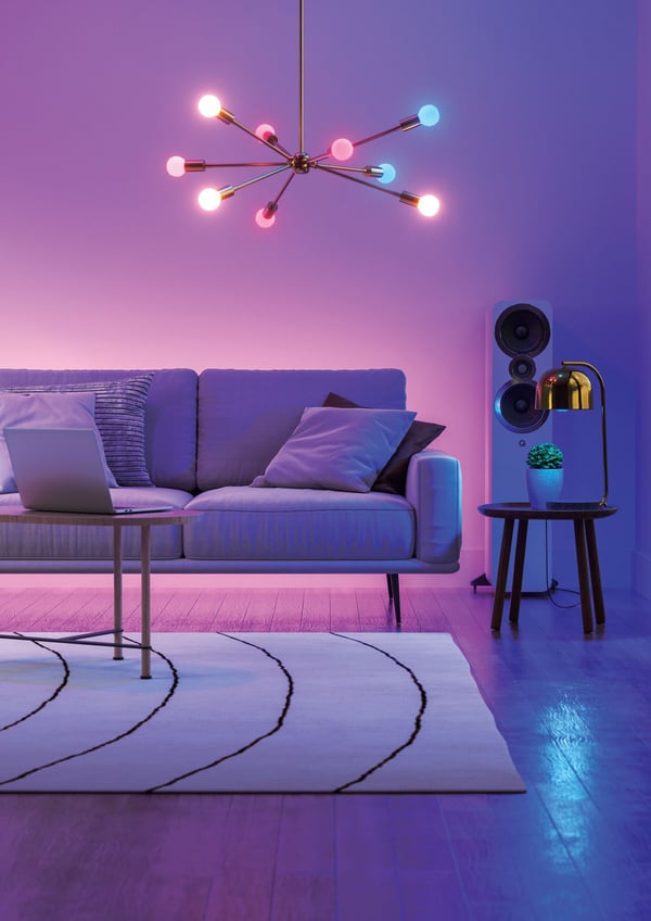 Nanoleaf Essentials Matter smart lampa, E27, 3 st