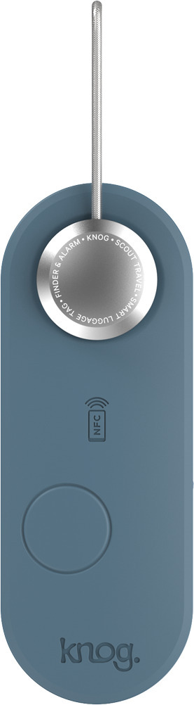 Knog Scout Travel tyverialarm og lokator, Apple iOS, blå