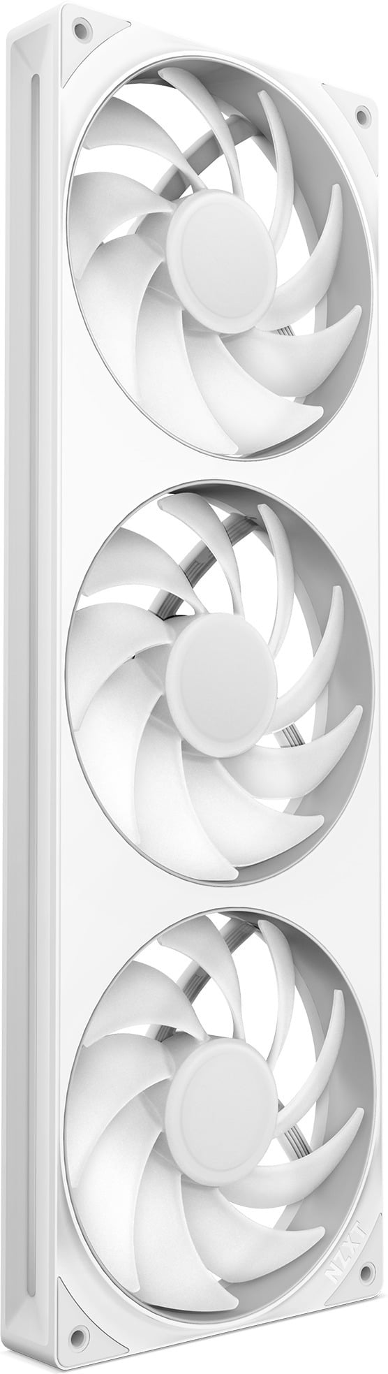 NZXT F360 RGB CORE-blæser, 3 * 120 mm, hvid