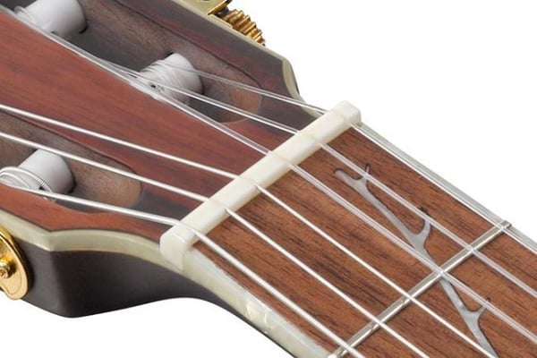 Ibanez TOD10N-TKF Tim Henson Signature akustisk guitar, Transparent Sort Flad