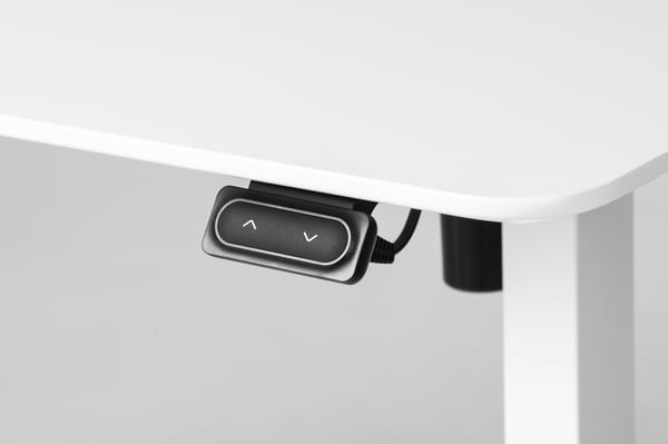 Elfen Ergodesk Simple One elbord 120 x 60 cm, vit