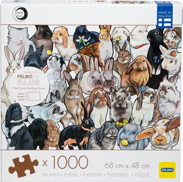 Nina Kuu Kanin -pussel, 1000 bitar