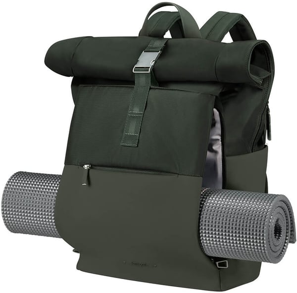 Samsonite 4Pack Rolltop 15,6" rygsæk, skovgrøn