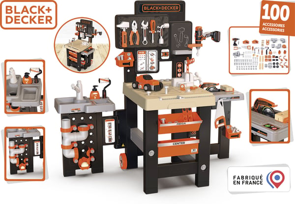 Smoby Black & Decker Mega Center - værktøjsbord