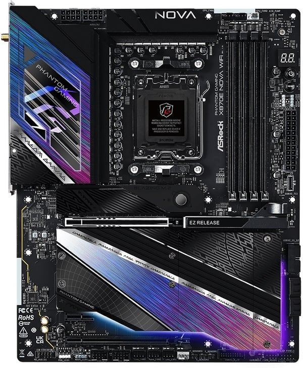 ASRock X870E Nova WIFI ATX bundkort