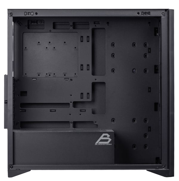 Blackstorm Artemis W01B ATX-chassi, svart/björk