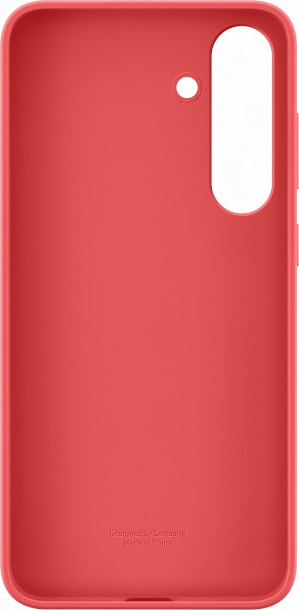 Samsung Galaxy S25+ Silikonecover, rød
