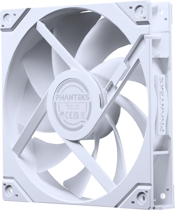 Phanteks M25 Gen2 140 mm PWM DRGB Vänd fläkt, svart