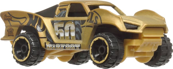 Hot Wheels Monster Trucks Bigfoot Trophy Champions bilsamling