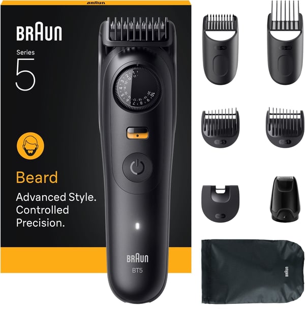Braun Series 5 skäggtrimmer, BT5560, svart