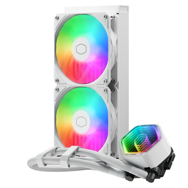 Cooler Master MasterLiquid 240 Core II White Edition vätskekylsystem, vit