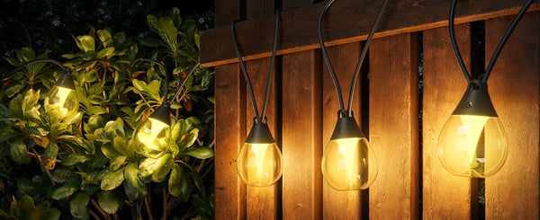 Govee Utomhus Klar Glödlampa Ljusslinga utomhusbelysning