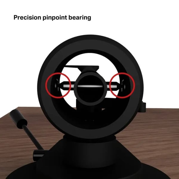 Pro-Ject E 1.2 skivspelare, valnöt