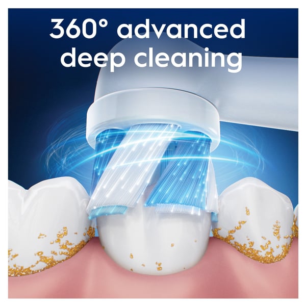 Oral-B iO Ultimate Clean utbytesborstar, vit, 2 st