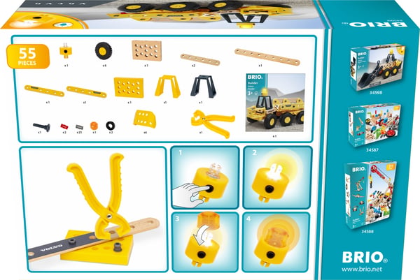 BRIO Builder 34599 - Volvo tipvogn