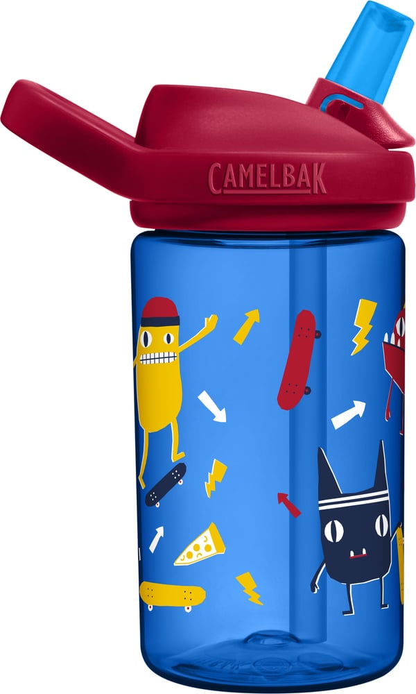 Camelbak Eddy+ Kids 0,4L -drikkedunk, Skate Monsters-