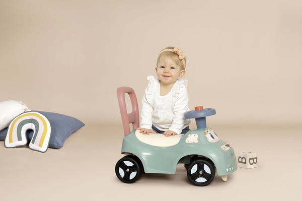 Smoby Bil 2i1 -sparke bil, kat