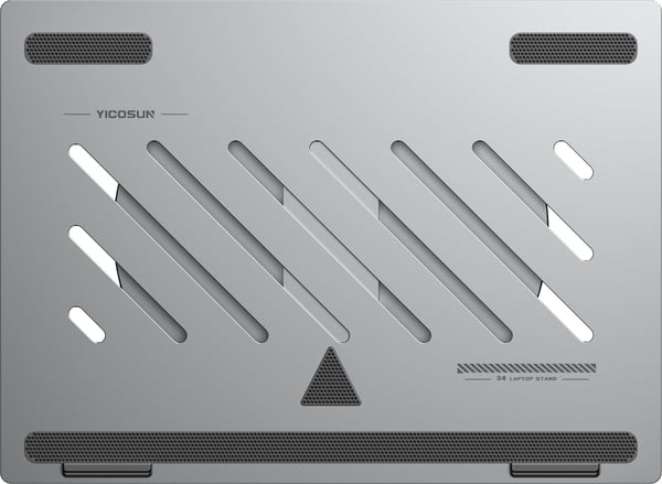Yicosun B4 PRO -bärbar datorhållare, silver