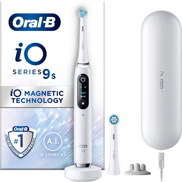 Oral-B iO Series 9s eltandborste, vit