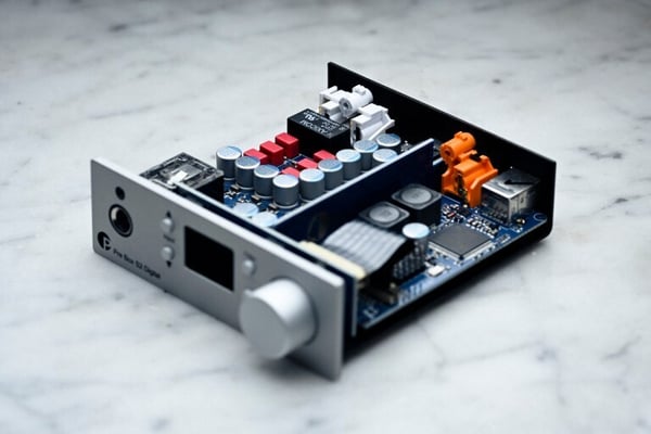 Pro-Ject Pre Box S2 Digital Edition 23 -forstærker, sølv