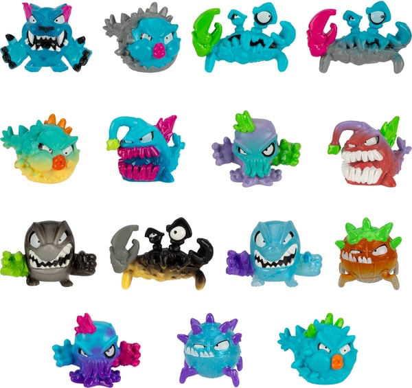 MrBeast Lab Swarms Mega Lab - 12 figurer, assorteret