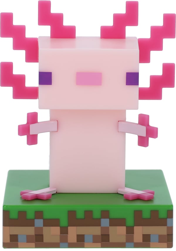 Paladone Icon Minecraft Axolotl-lampa