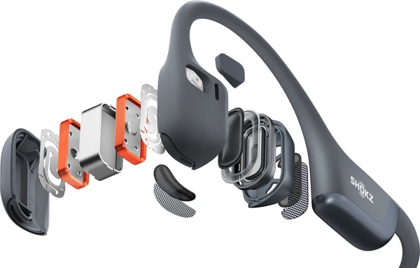 Shokz OpenRun Pro 2 trådløse øretelefoner, sort