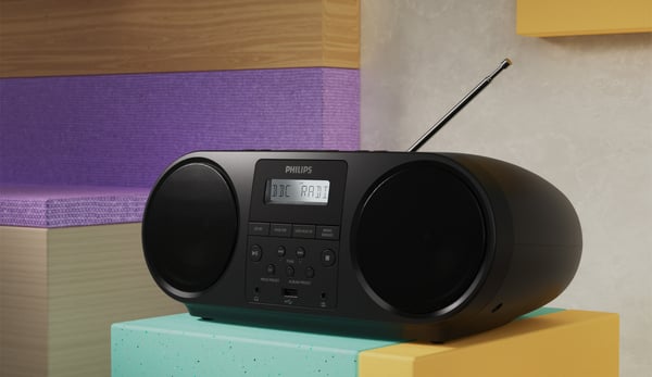 Philips CD Soundmachine bærbar CD-afspiller med FM-radio, TAZ6000/10