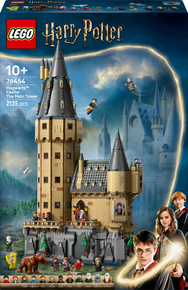 LEGO Harry Potter 76454 Hogwarts slott: Tornet på huvudbyggnaden