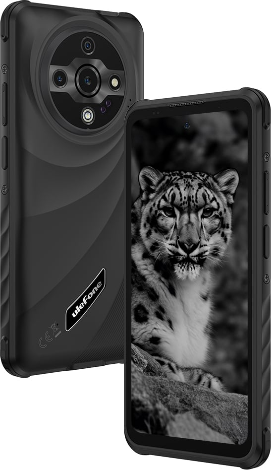 Ulefone Armor X31-telefon, 128/6 GB, svart