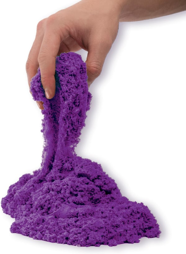 Kinetic Sand Färgpåse modellera, lila