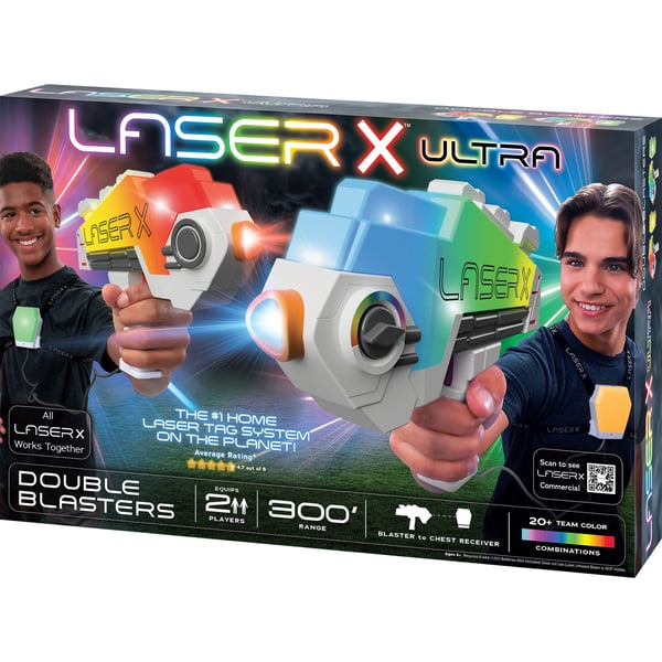Laser X Ultra Bröstmottagare, Laserpistolspel