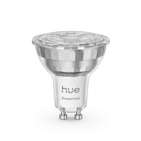 Philips Hue Essential smartlampa, Vit och färgad belysning, GU10, 345 lm