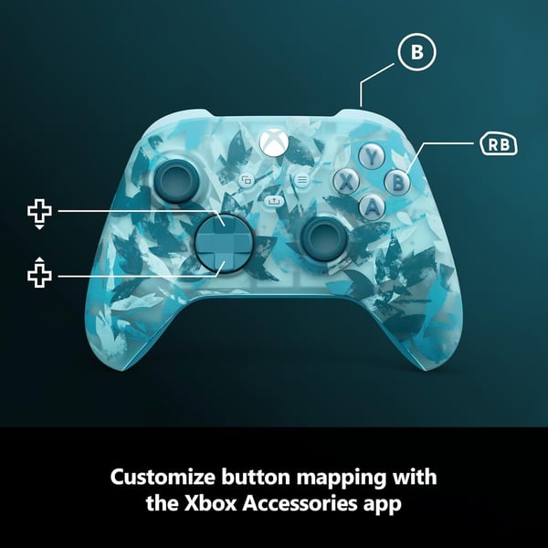 Microsoft Xbox Ice Breaker Special Edition trådlös kontroller, Xbox / PC
