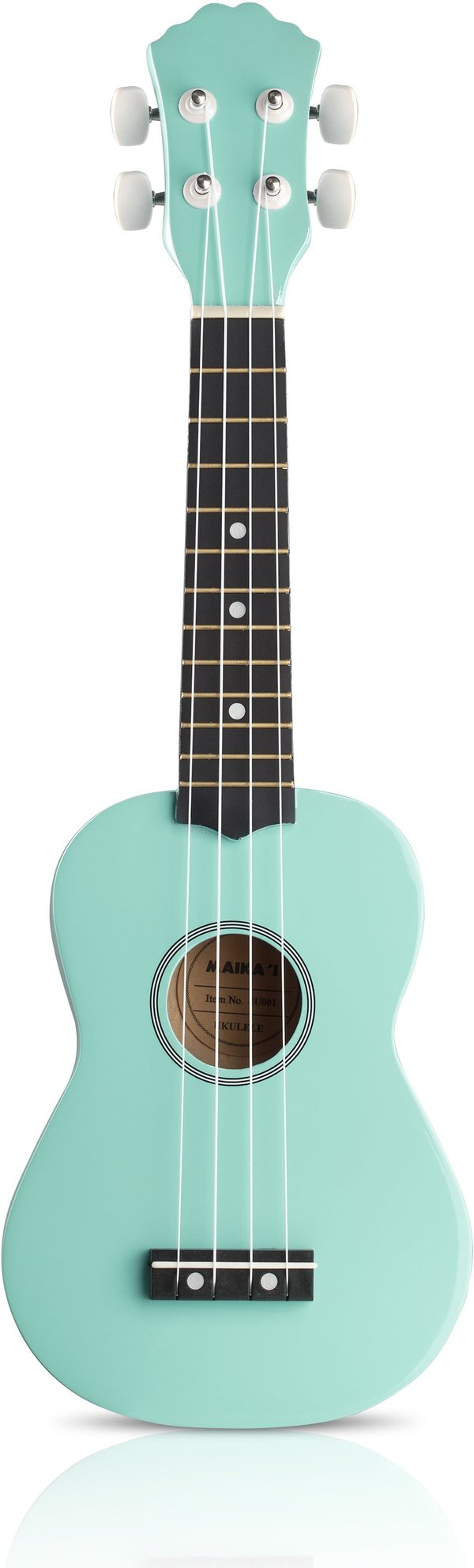 Kisai Maika'i U150 -sopranukulele, mintgrön