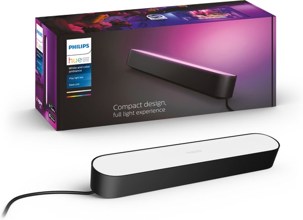 Philips Hue Play-lysstang smart belysning, 1 stk., sort