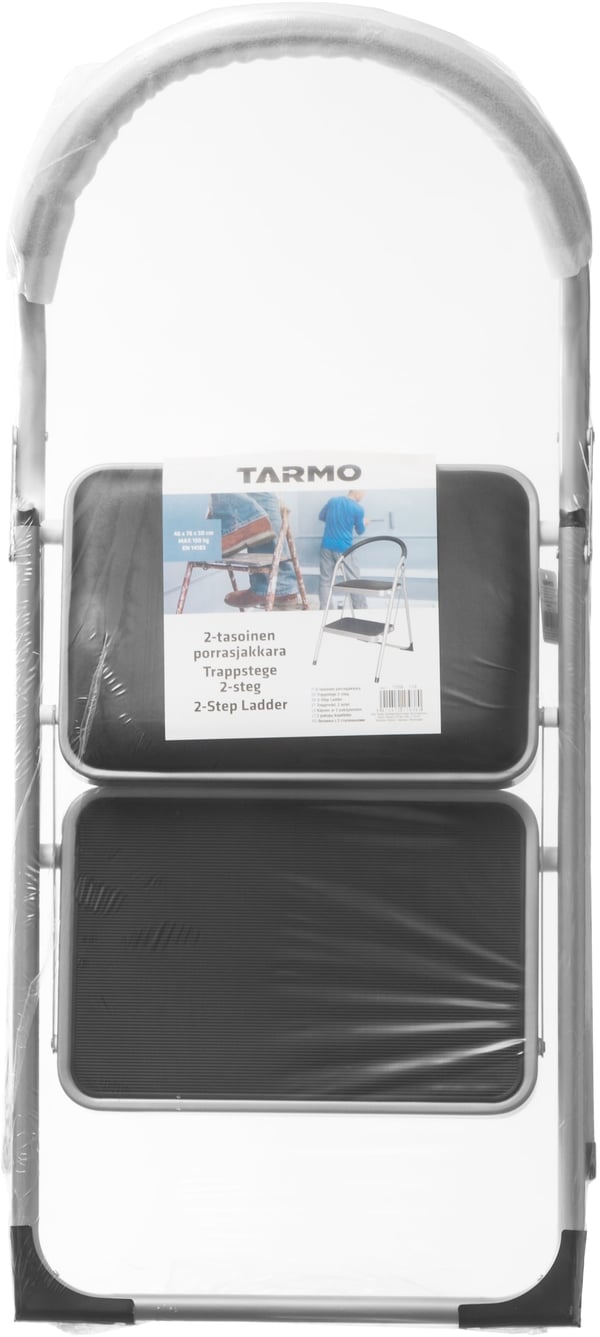 Tarmo - trinløsning, 2-trin, aluminium og sort