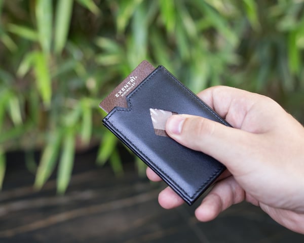 Exentri Miniwallet -plånbok, svart