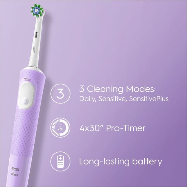 Oral-B Vitality Pro Purple - eltandbørste, lilla