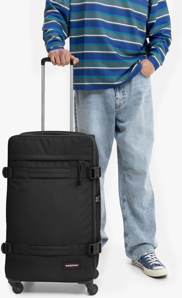 Eastpak TRANSIT'R 4 M 70 cm -kuffert, sort