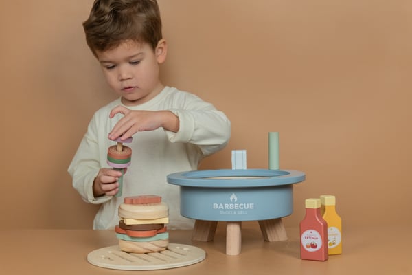 Little Dutch - Trä Grillset