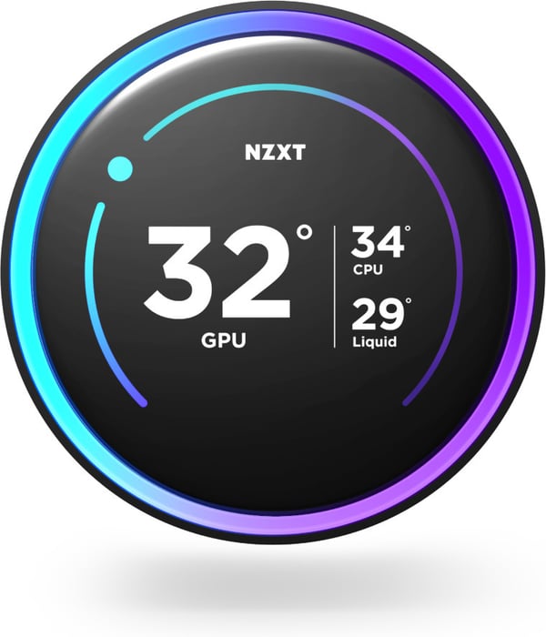 NZXT Kraken Elite 360 (2024) - væskekølesystem, sort