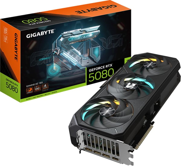 Gigabyte GeForce RTX 5080 GAMING OC 16 GB grafikkort