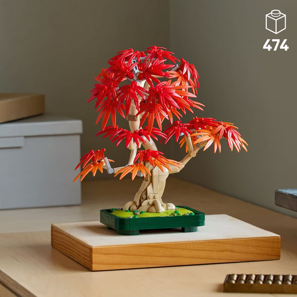 LEGO Botanicals 10348 Rödbladig japansk lönn-bonsaiträd