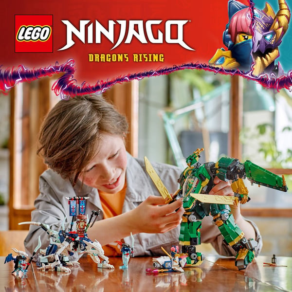 LEGO NINJAGO 71845 Lloyds jetrobot