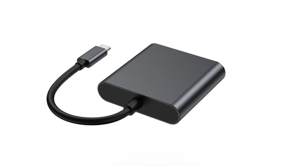 Fuj:tech 3-i-1 USB-C-hubb 100 W PD