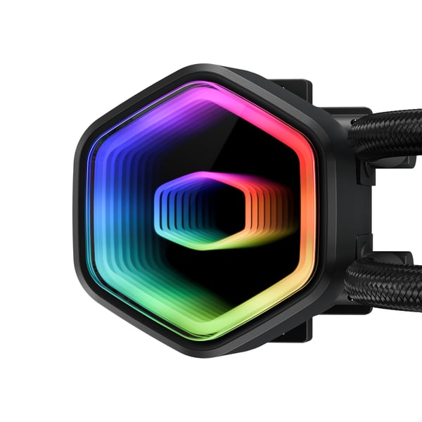 Cooler Master MasterLiquid 360 Core II ARGB vätskekylningssystem, svart