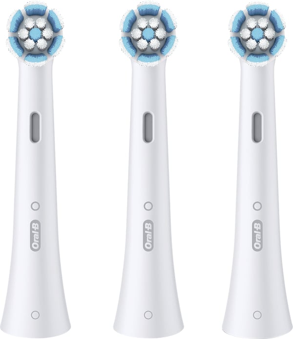 Oral-B iO Gentle Care -utbytesborstar 3-pack, vit