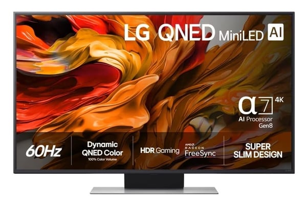 LG 43'' QNED 87 4K Mini-LED TV (2025)